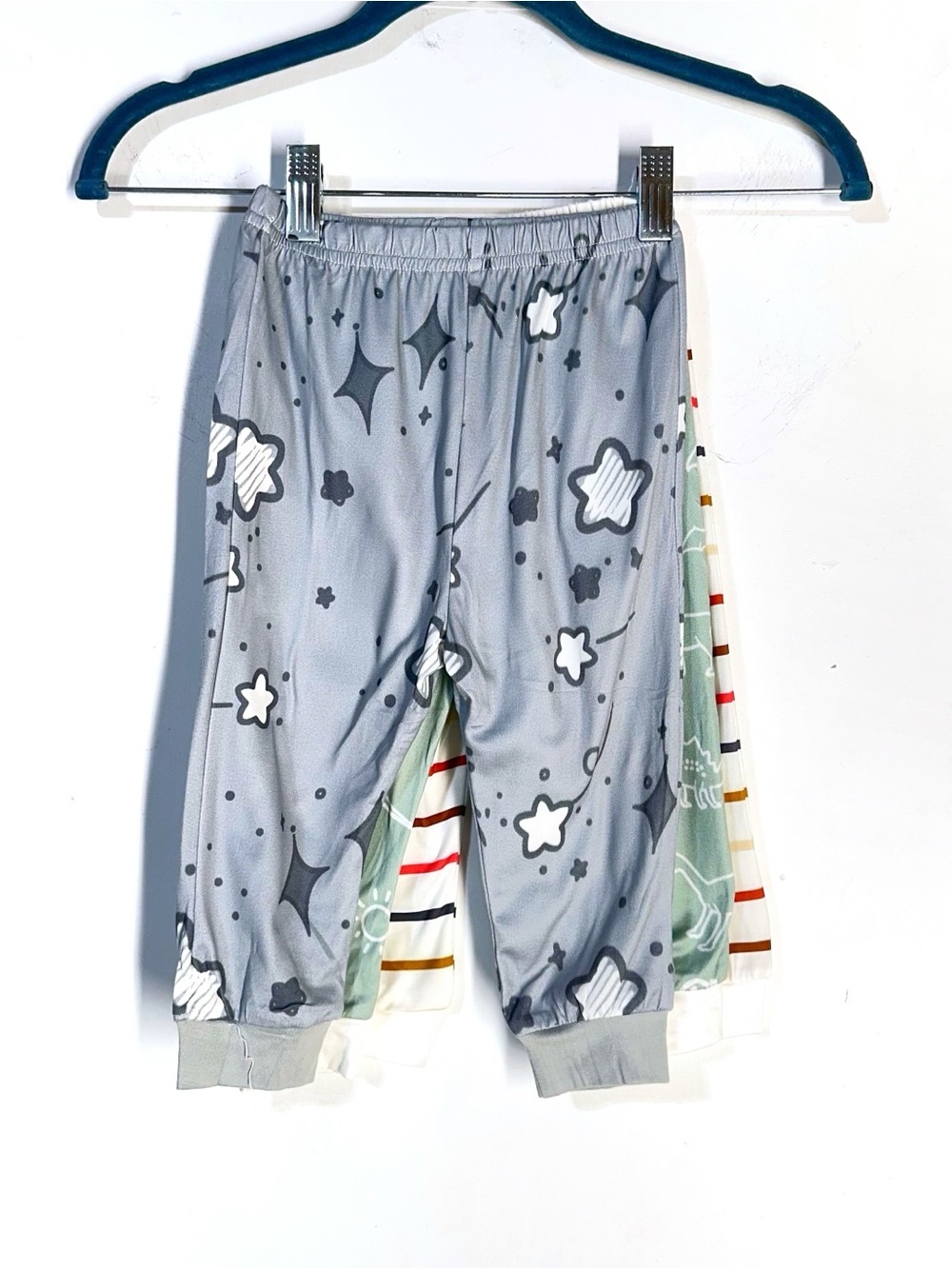 Litto Goose Baby Jogger Pants,Elastic Cuffs-Stay-On Lightweight Joggers 3-Pack - Picture 5 of 12